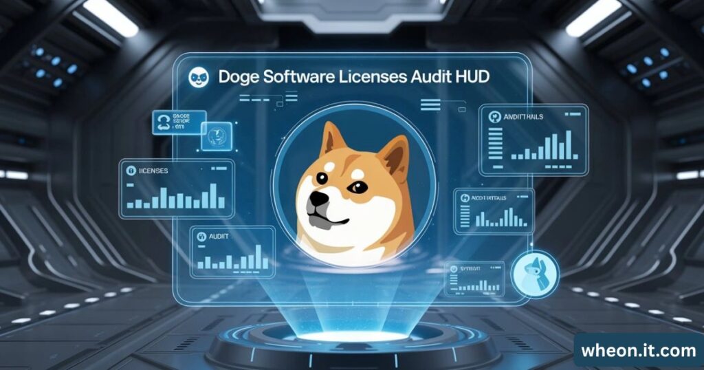 DOGE Software Licenses Audit HUD
